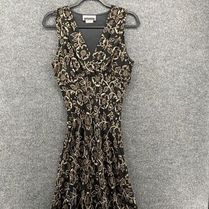 Vintage Contempo Casuals Dress Womens S Floral Babydoll Y2K 90s Fairy Cottage